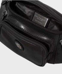 The Bridge Story marsupio classico in pelle nero