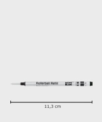 Montblanc single rollerball refill, Medium, mystery black