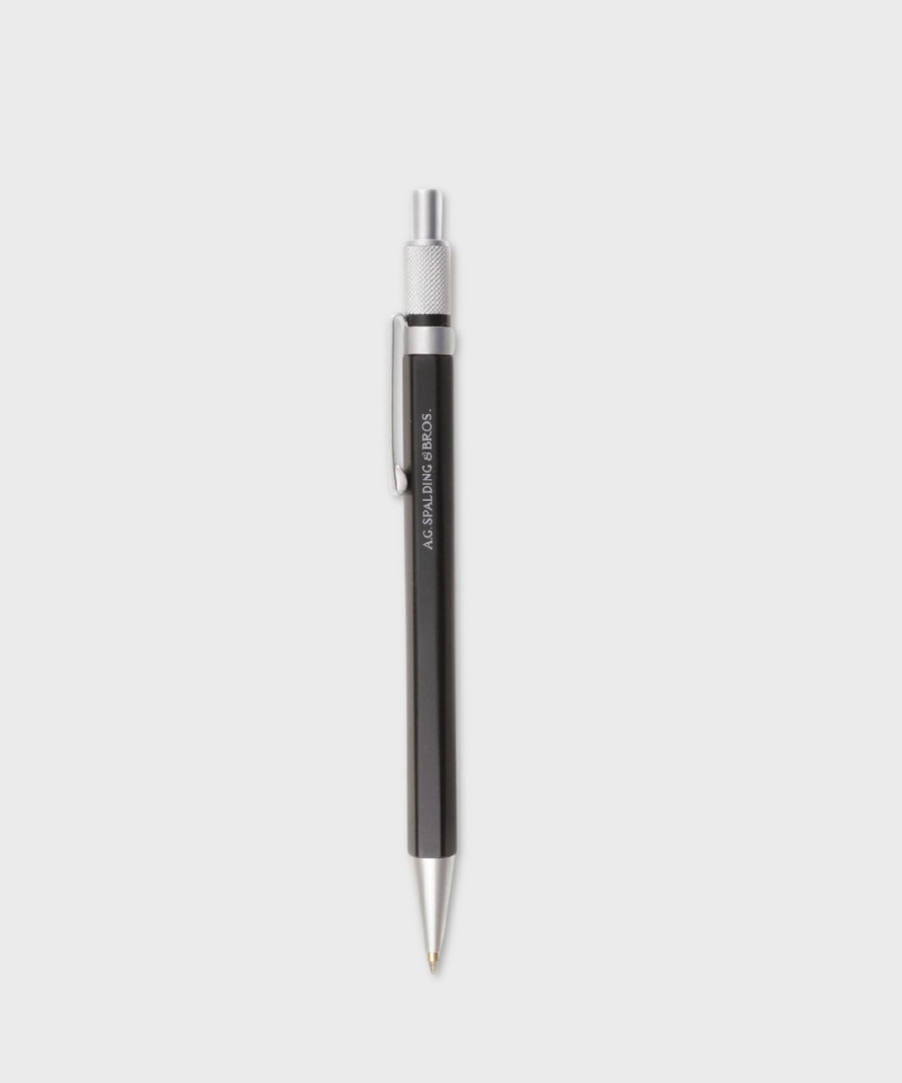 AG Spalding & Bros Hexagonal ballpoint pen, black