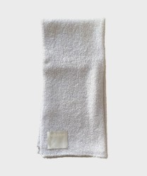 Patrizia Pepe sciarpa in misto lana edorado white