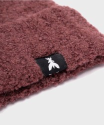 Patrizia Pepe organic wool hat, purple