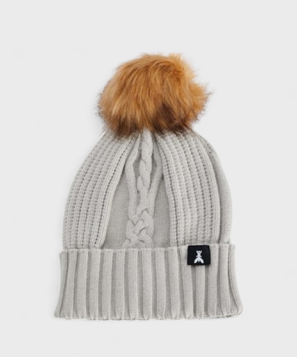 Patrizia Pepe long hat with bon bon wool...