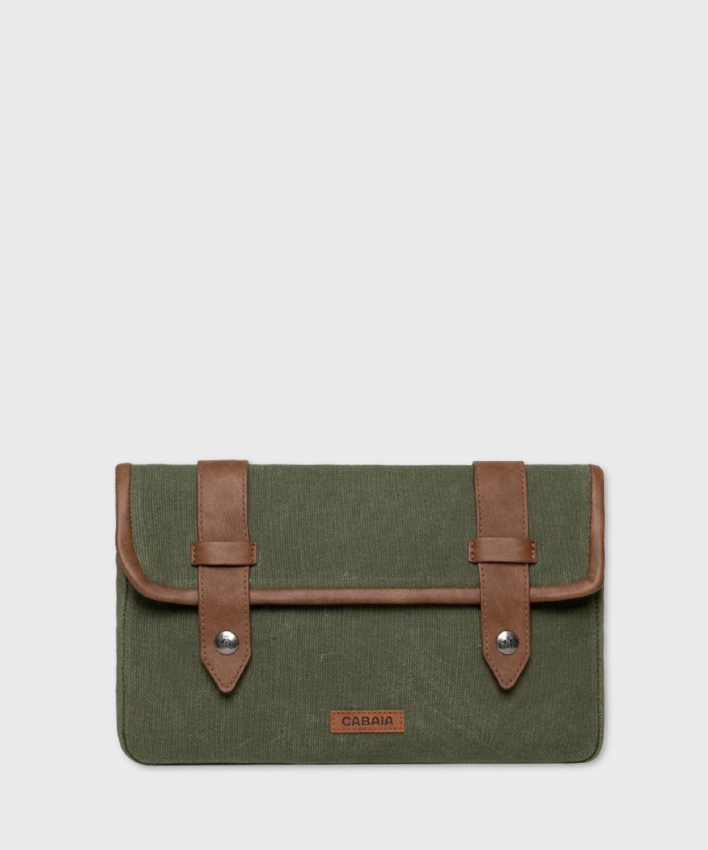 Cabaia Nicosie front pocket large, green