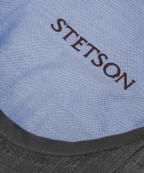 Stetson Madison linen cap, dark grey