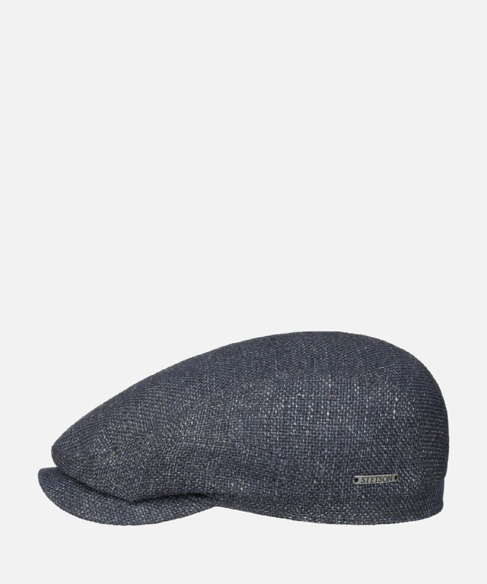 Stetson Taleco linen and fresh wool cap, blue