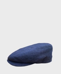 Stetson Driver coppola in lino, blu