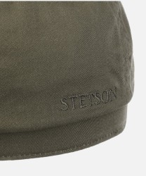Stetson Twill coppola in cotone, verde