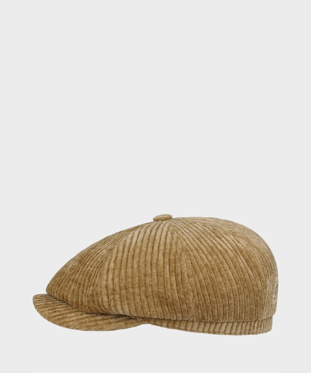 Stetson Corduroy Jersey coppola a costine, beige