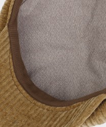 Stetson Corduroy Jersey coppola a costine, beige