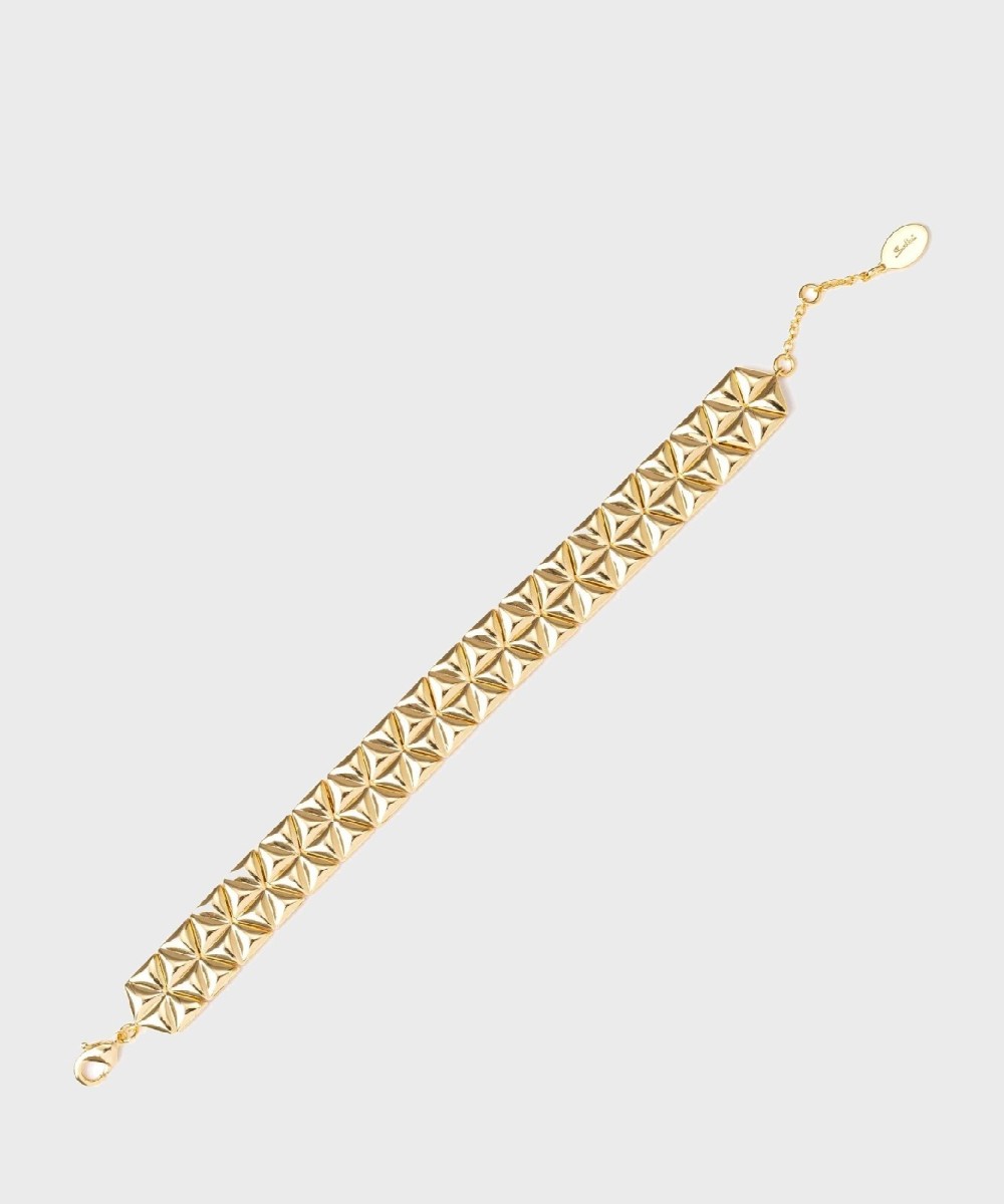 Sodini Eva bracciale a fascia e pattern geometrico