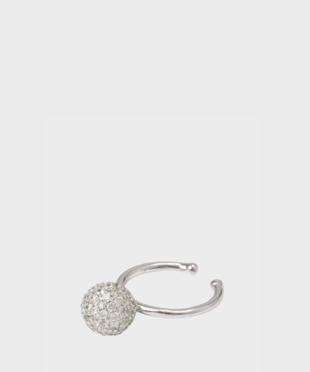 Sodini Praline anello con sfera di zirconi...