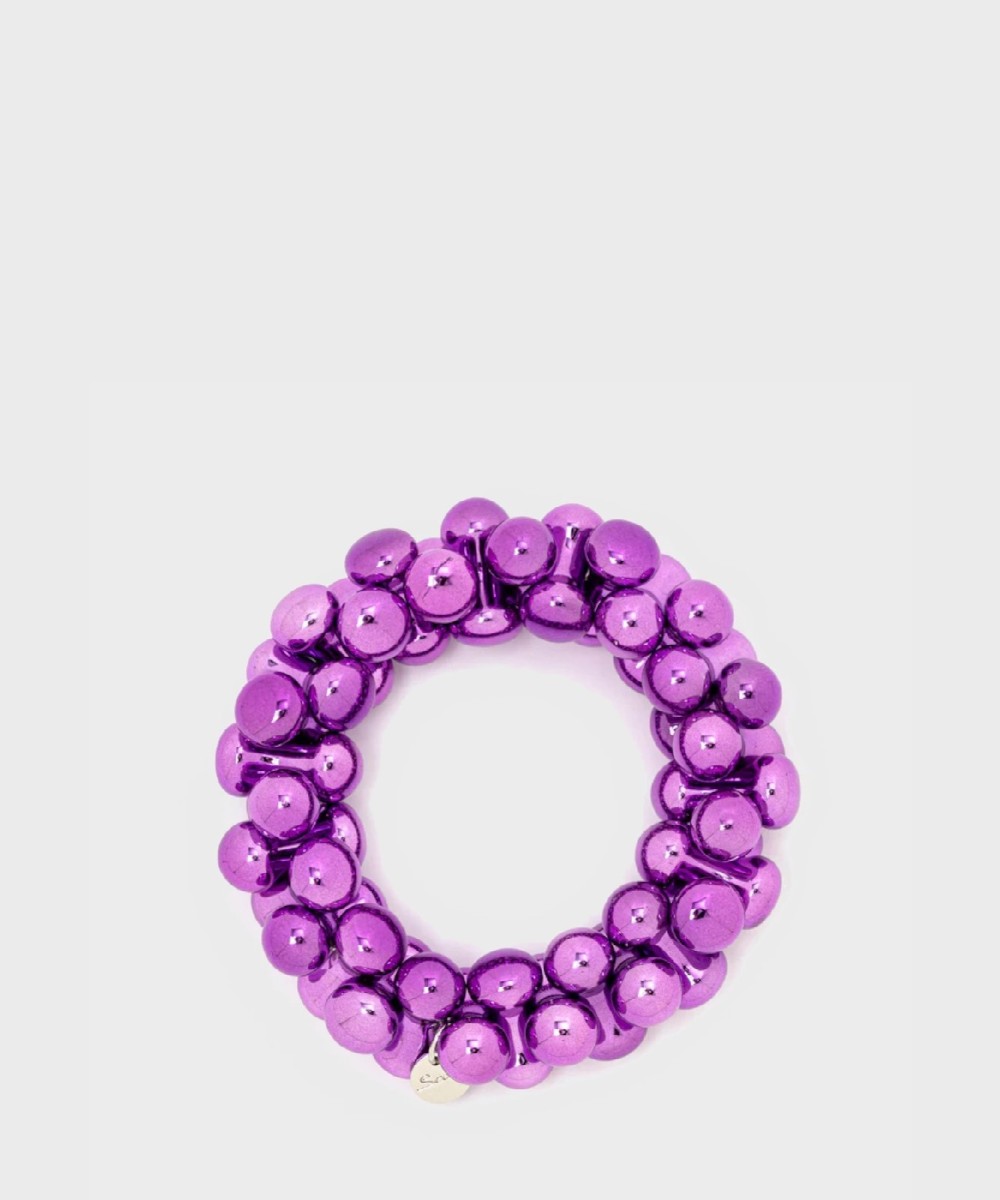 Sodini Josette bracciale boule viola