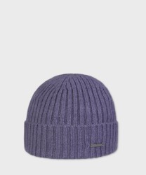 Stetson Beanie pure cashmere hat, lavender
