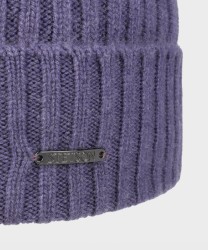 Stetson Beanie pure cashmere hat, lavender