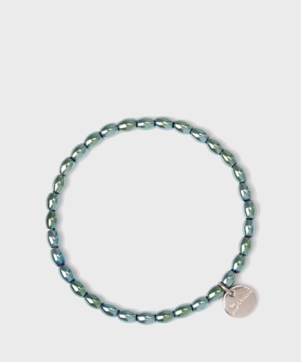Sodini Crypto elastic bracelet with small oval...