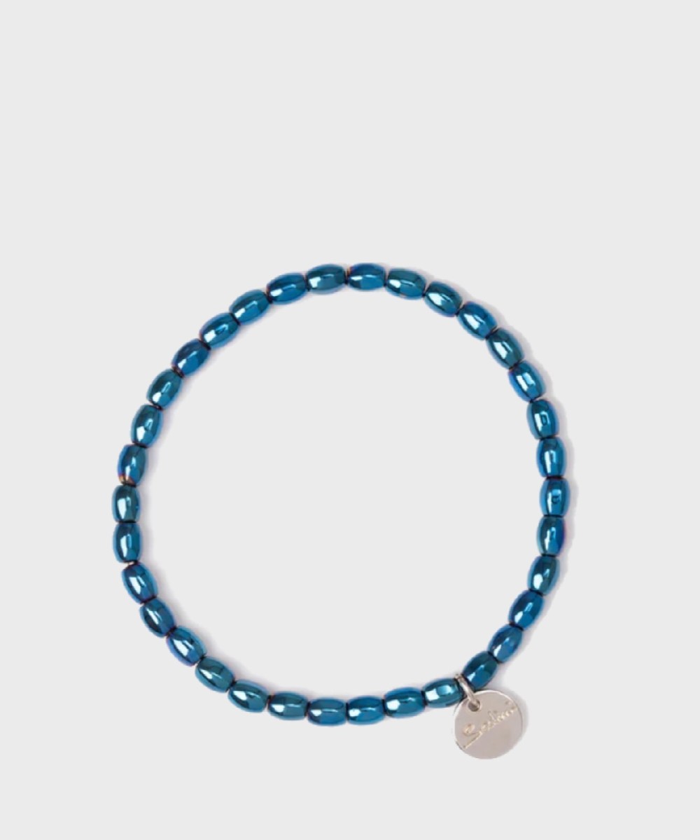 Sodini Crypto elastic bracelet with small oval...