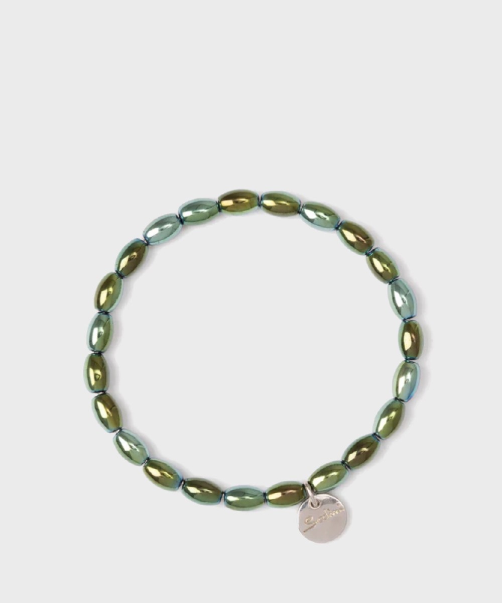 Sodini Crypto bracciale elastico con pietra...