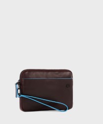 Piquadro B2 Revamp pochette piatta con porta carte di credito
