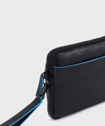 Piquadro B2 Revamp pochette piatta con porta carte di credito