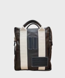 Manikomio Dsgn Lilly zaino in pelle marrone dark brown