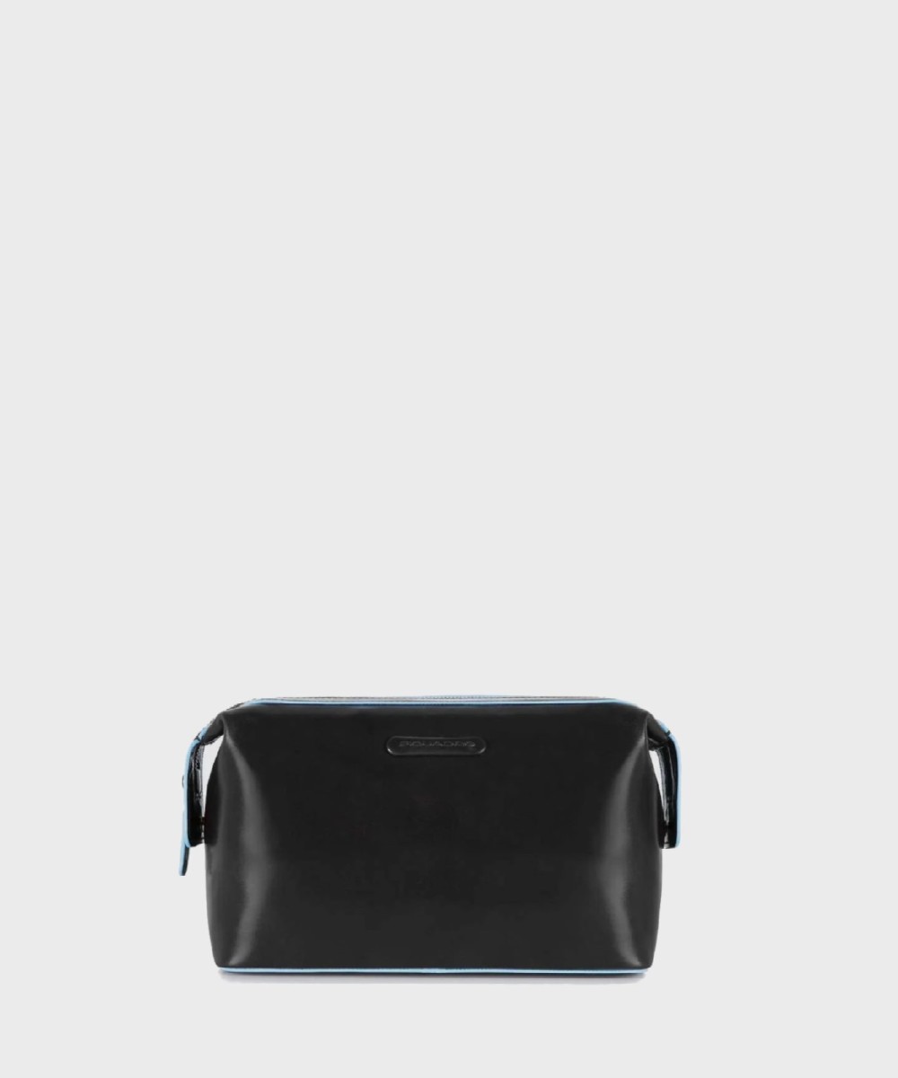 Piquadro Blue Square beauty da viaggio in pelle...