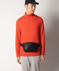 Piquadro Black Square bum bag, black