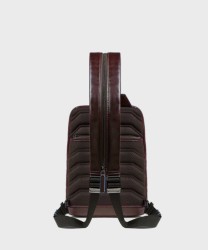 Piquadro Blue Square single shoulder bag with backpack