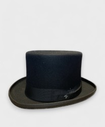 Panizza Cylinder wool felt Chianti, black