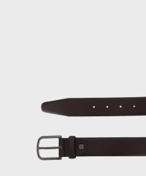 Piquadro Modus belt with pin buckle, dark brown