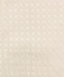 Arcuri three fold silk tie, white squares flowers