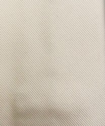 Arcuri three fold silk tie, unlined, white stripes