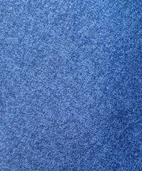 Arcuri cravatta tre pieghe in lana e seta, sfoderata, blu denim