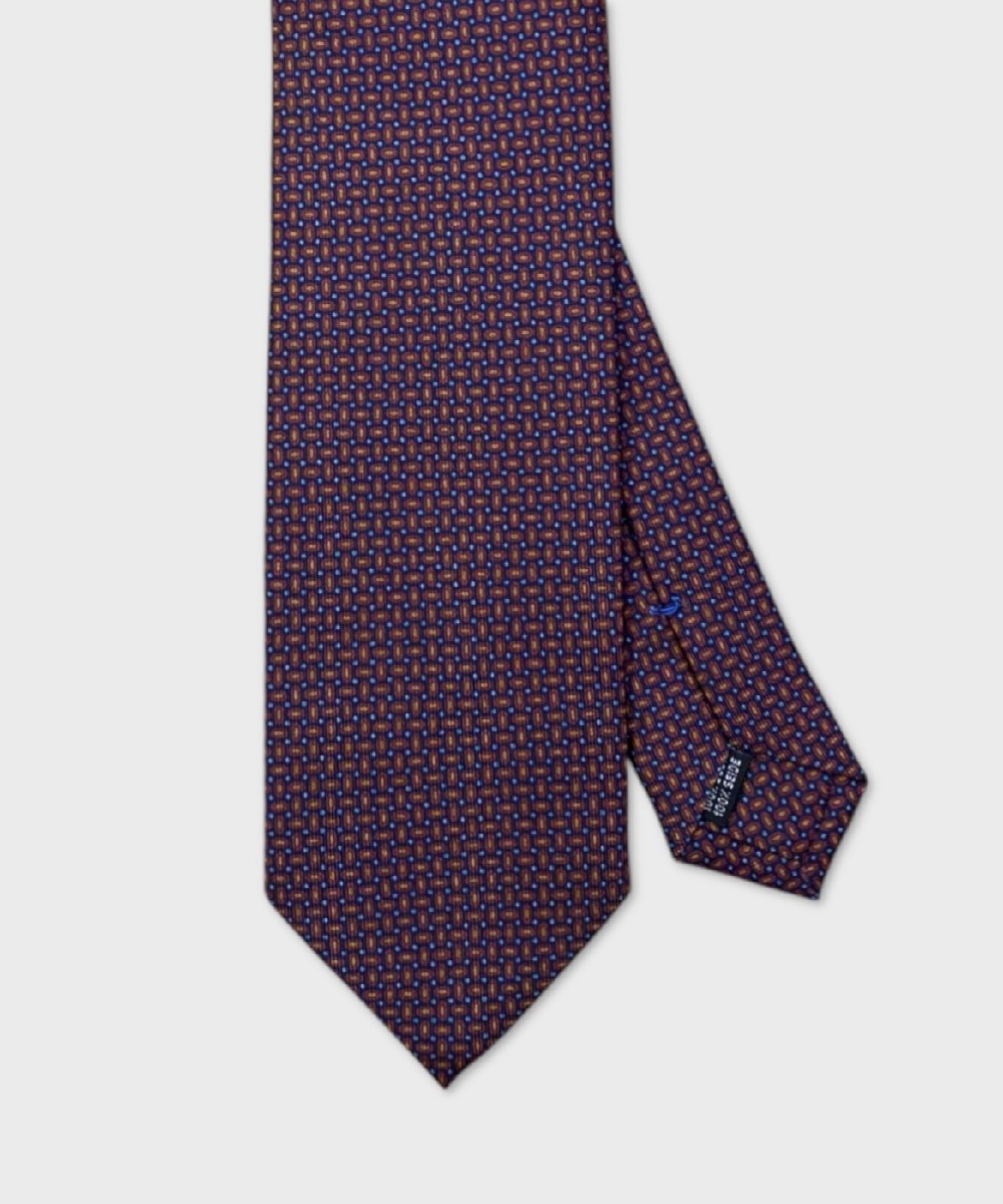 Arcuri cravatta tre pieghe in seta Twill con...