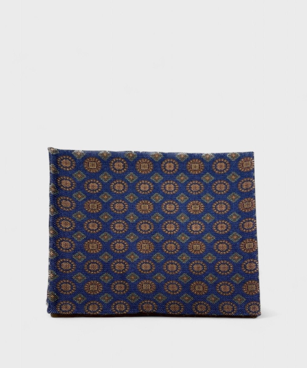 Arcuri pochette da taschino in lana e seta,...