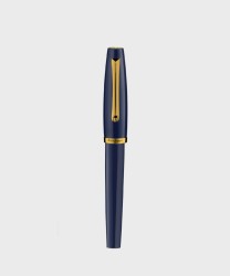 Montegrappa Manager rollerball pen, blue and gold