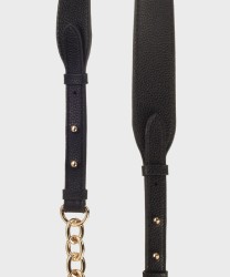 La Coque Francaise Lara Leather Cord, Black and Gold Archive