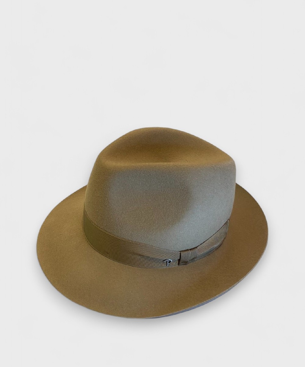 Panizza Modena Chianti wool felt hat, beige