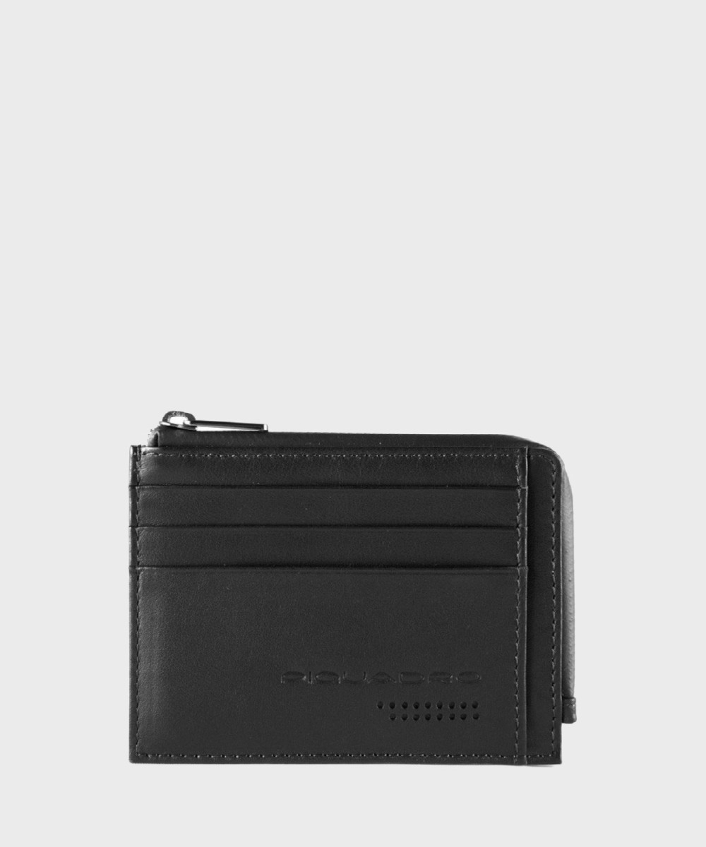 Piquadro Urban 6cc zip pouch, black