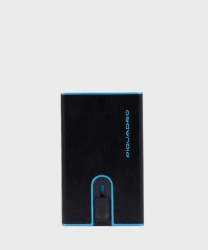 Piquadro Blue Square BL compact wallet 6+2 with banknote holder