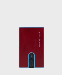 Piquadro Blue Square BL compact wallet 6+2 with banknote holder