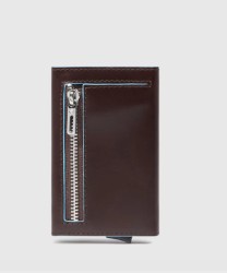 Piquadro Blue Square BL compact wallet credit card holder