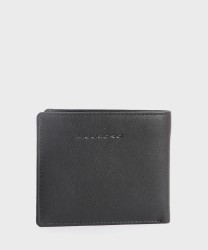 Piquadro Nabucco portafogli 6 cc in pelle nero
