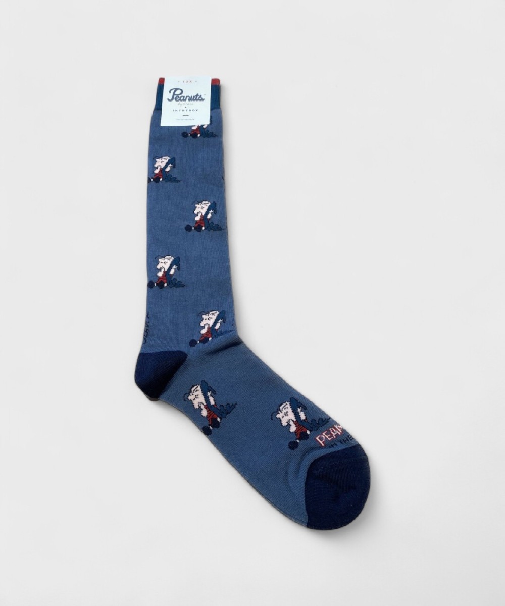 In The Box Peanuts Linus Long Cotton Socks,...