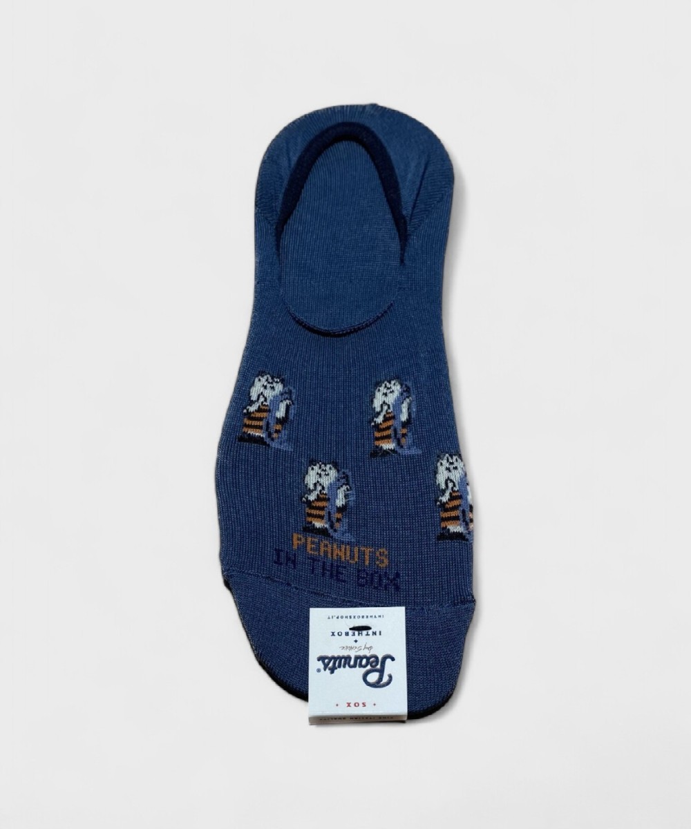 In The Box Peanuts Linus cotton ghosts, denim blue