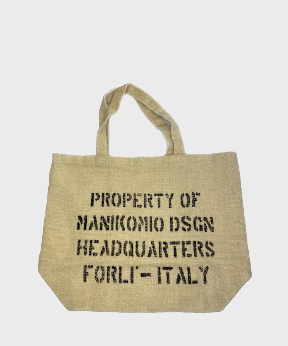 Manikomio Dsgn utility borsa shopper in bouclè,...