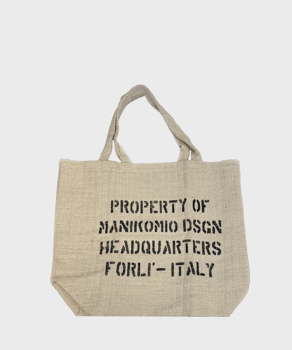 Manikomio Dsgn utility borsa shopper in cotone...