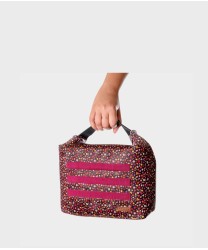 Cabaia Lausanne lunch bag thermal bag black flower