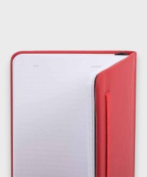 Piquadro quaderno a righe, formato A5 PQ-Bios rosso