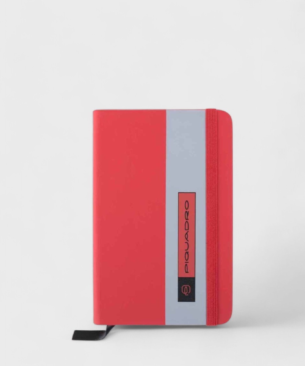 Piquadro PQ-Bios A6 lined notebook with elastic...