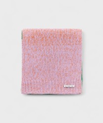 Mantero Gran Risa wool scarf, lilac